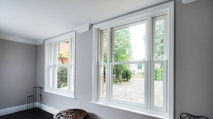 Sash Windows, available from Anglian Home Improvements