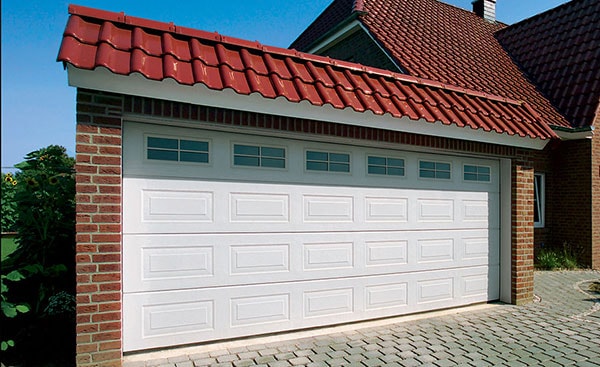 Creatice Double Garage Door Colours with Simple Decor